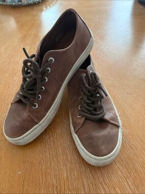Sperry leather sneakers brown
